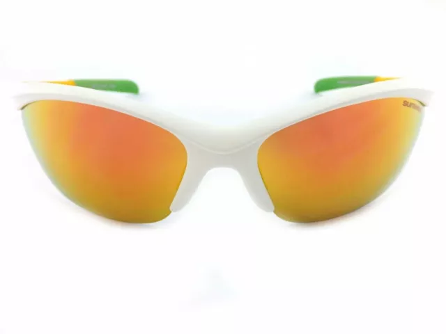 Sunwise PEAK MK1 SPORT Sunglasses White (Red Multi Colour Mirror Lenses)