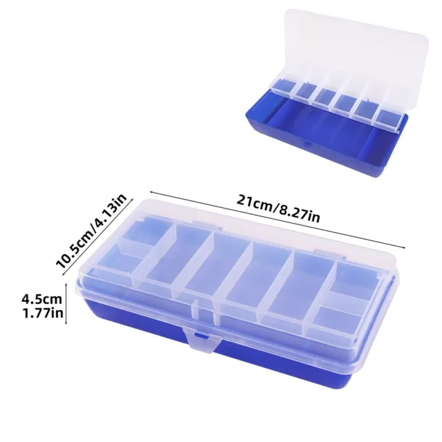 1 FISHING TACKLE Box Outdoor Fishing Plastic Portable Saltwater/freshwater  $14.43 - PicClick AU