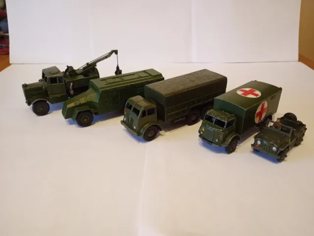 dinky military vehicles Job Lot