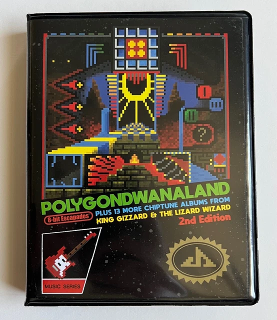 KING GIZZARD & THE LIZARD WIZARD Polygondwanaland 8-Bit Escapades Nintendo NES KING GIZZARD & THE LIZARD WIZARD Polygondwanaland 8-Bit Escapades Nintendo NES