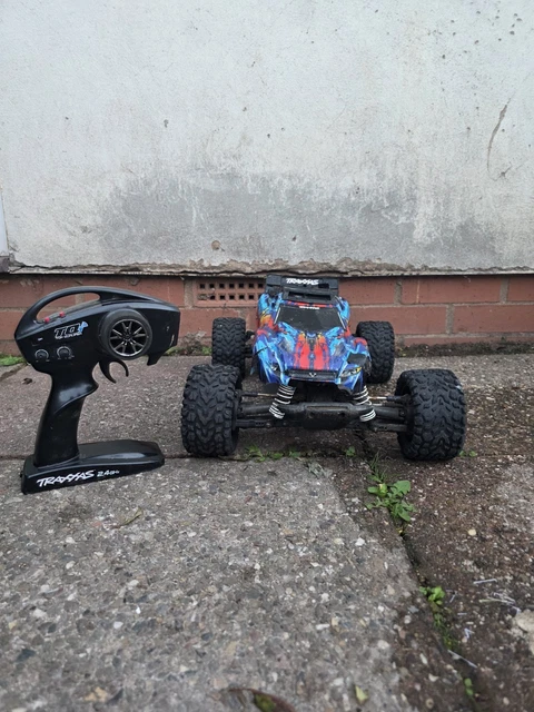 Trixas TRAXXAS RUSTLER 3S 4X4 VXL 1:10 Brushless Electric RC Car Truck RTR ...