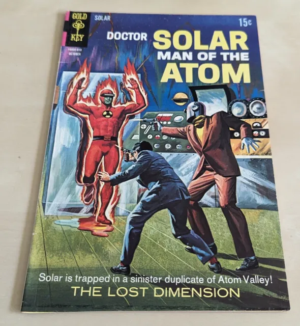 Doctor Solar, Man Of The Atom #25 | 1968 | Gold Key Comics | Silver Age