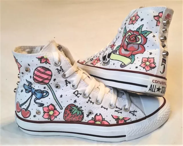 All star mimetiche con borchie sales