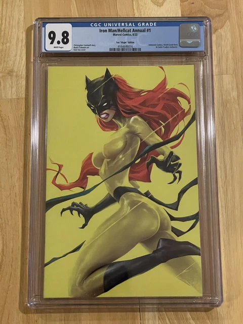 Iron Man / Hellcat Annual #1  Cgc 9.8 Ivan Tao Virgin Variant Marvel 2022