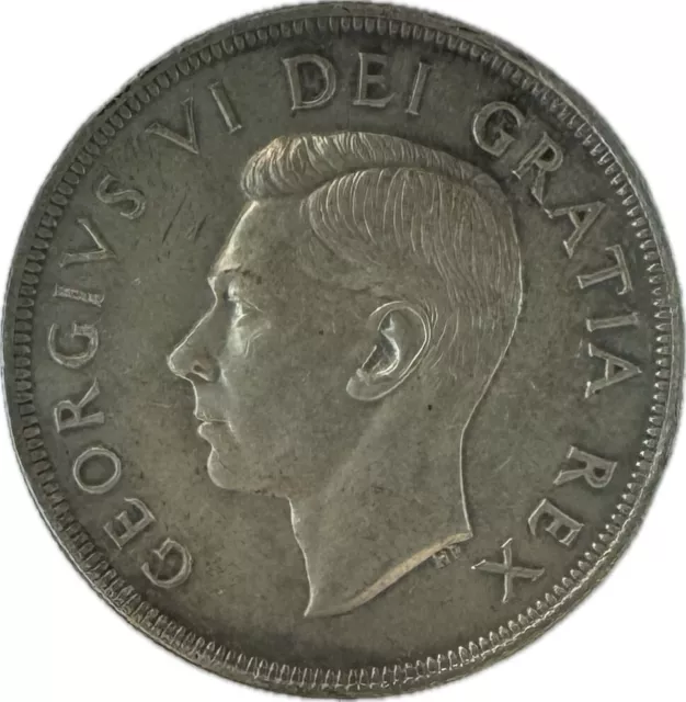 1949 Canada King George Vi Silver Dollar!!$$ Ultra Rare Find!!!$$$ Nr #40791