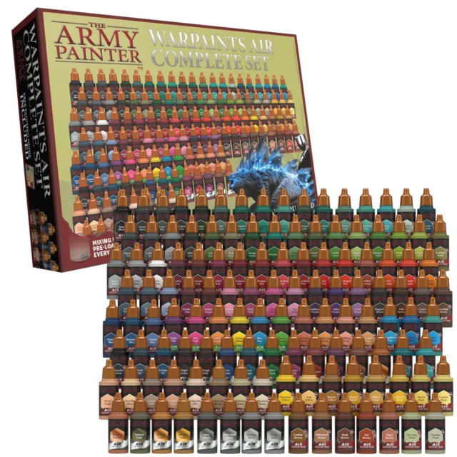 The Army Painter Warpaints Air FULL RANGE Airbrush Paints In Dropper Bottles