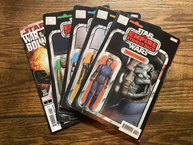 Star Wars War of the Bounty Hunters  # 1,2,3,4,5 Comic Marvel 2021 5 Book Lot