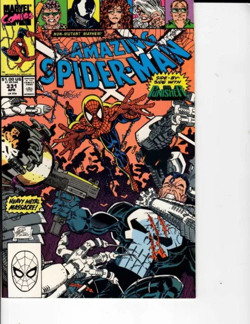 Marvel Comics the Amazing Spider-Man #331 April 1990 NM 9.4