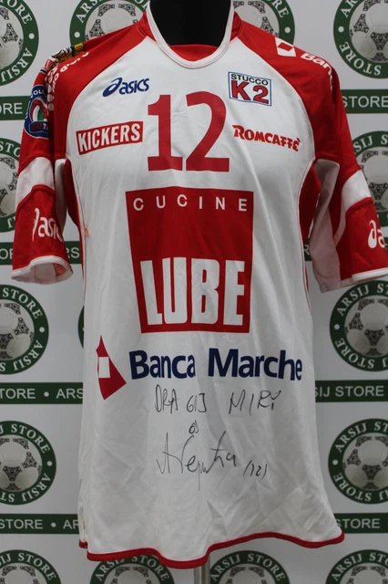 Maillot De Volley-ball LUBE MACERATA RAVELLINO - Taille XL - Occasion