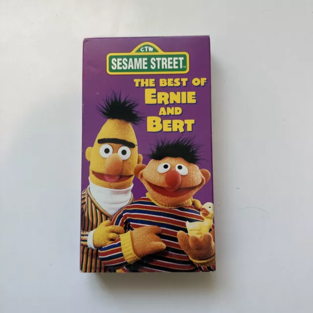 SESAME STREET - The Best of Ernie and Bert (VHS, 1988) With Activity ...