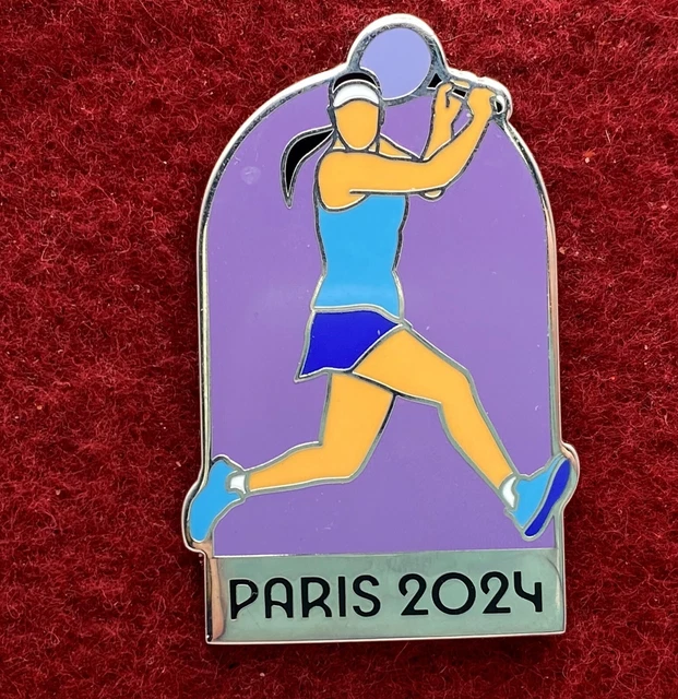 2024 PARIS OLYMPICS Pin Badge Sports series TENNIS 14.99 PicClick