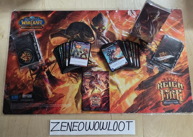 timewalkers reign of fire booster box World Warcraft - of World of Warcraft Trading Card