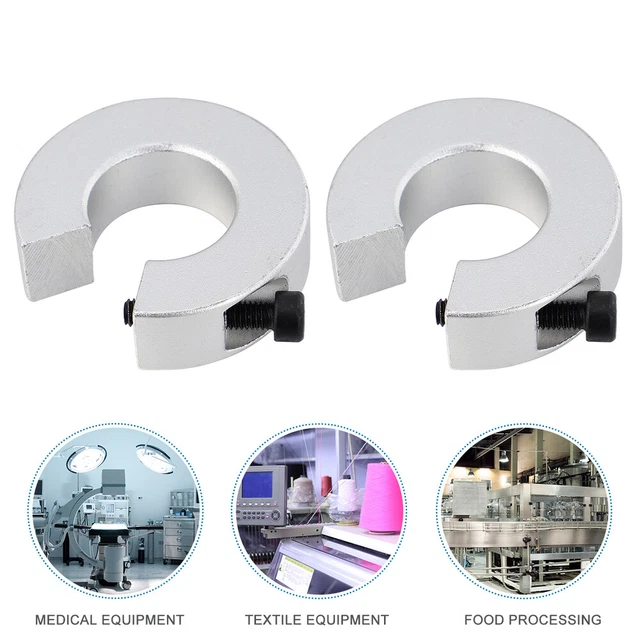 2 PCs/Set 3/ 32 Drill Bit Clamping Ring Stop Ring Adjustable Clamp Guide 11