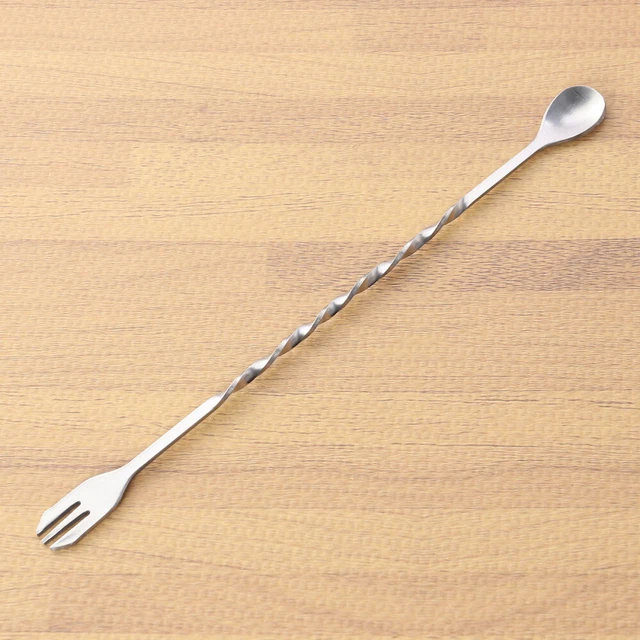 304 Stainless Löffel Aus Edelstahl Mischlöffel Trinken Doppelkopf