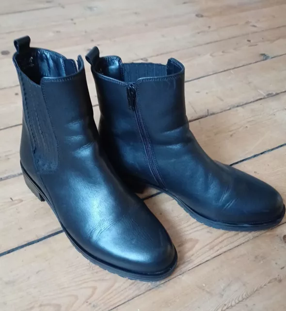 Gabor Comfort Stiefeletten Stiefel schwarz Gr. 38 2x getragen wie neu 2