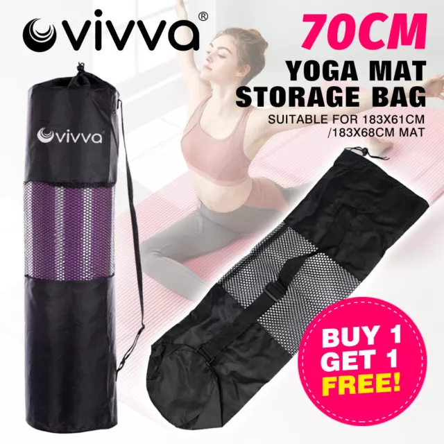 Yoga Mat Bag Carrier Strap Shoulder Fitness Gym Adjustable Exercise70cm Bag