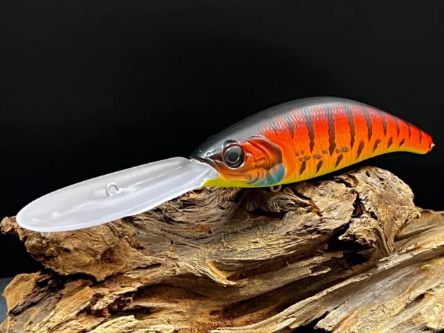 DRANCKRAZY VERDIVE 120 #5 Red Tiger Deep crank Deep diver