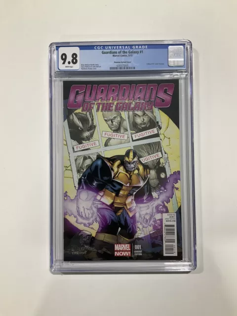 Guardians of the Galaxy 1 CGC 9.8 White Pages Phantom Variant Marvel