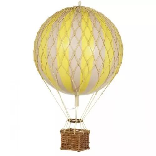 Authentic Models Floating the Skies Hot Air Balloon (Yellow)-Damaged Packaging
