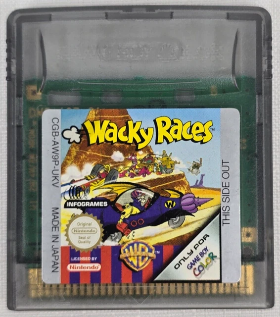 Wacky Races Gamecube Game WACKY RACES - Nintendo Game Boy Color GameBoy Cartridge $47.49 ...