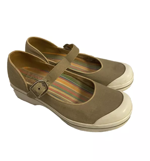 Dansko canvas sales mary janes