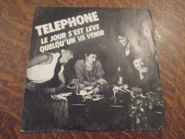 45 tours telephone le jour s'est leve