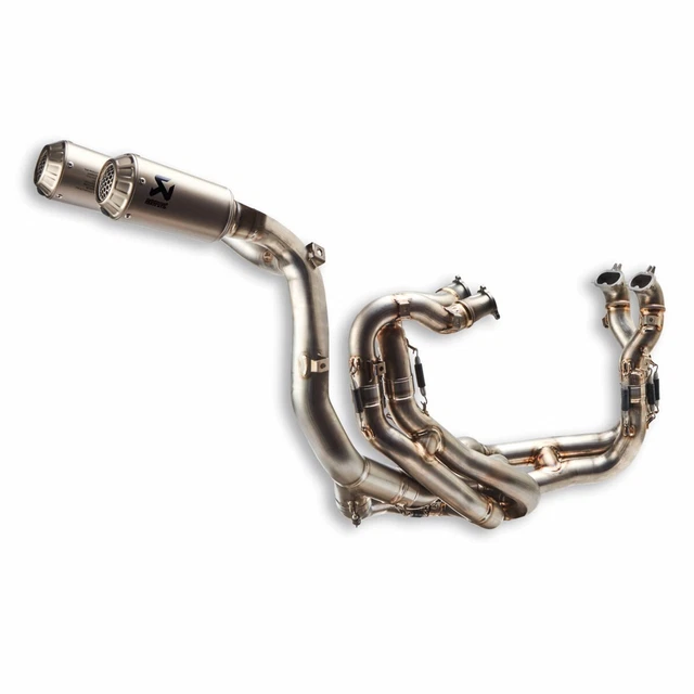 Ducati Street Fighter V4 AKRAPOVIC Sistema Scarico Completo Titanio 96482251AA