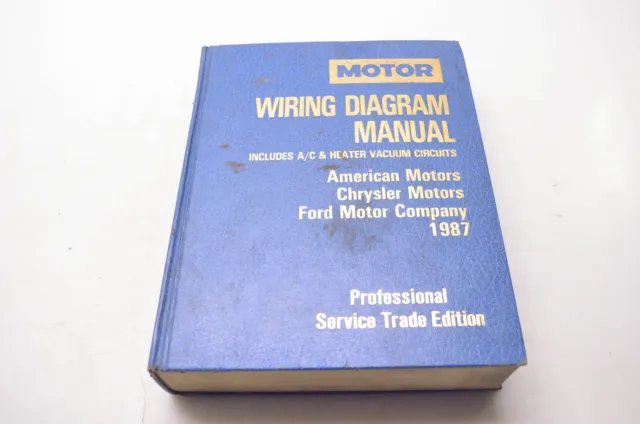Motor 0-87851-661-1, 21187 Wiring Diagram Manual American Motors Chrysler