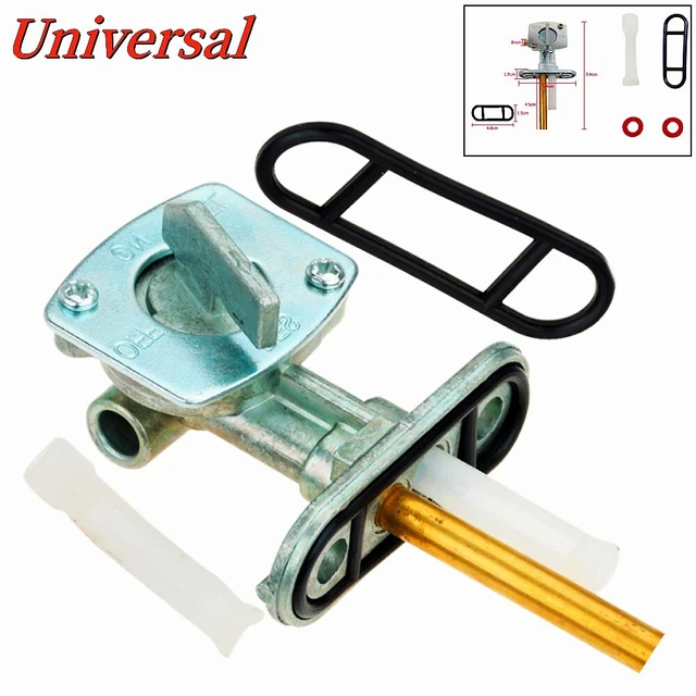 Universal 1Set Fuel Tank Petcock Switch Valve Parts For Motorcycle ATV 49CC