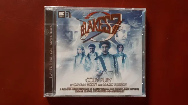 Blakes 7: Cold Fury - Scott, Wright, Darrow - Big Finish 2014 Audio CD - SEALED