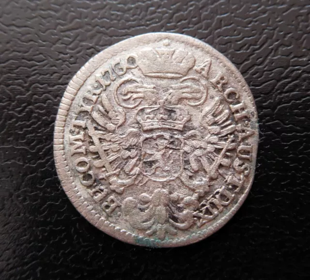 Austria / Charles Vi. - Silver 3 Kreuzer / 1730