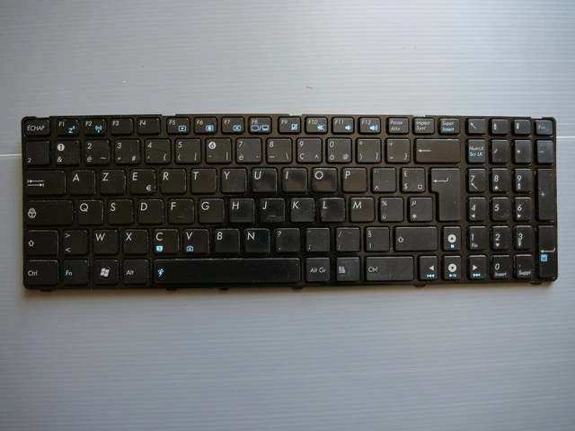 Clavier AZERTY + plasturgie grise pour ASUS UX510