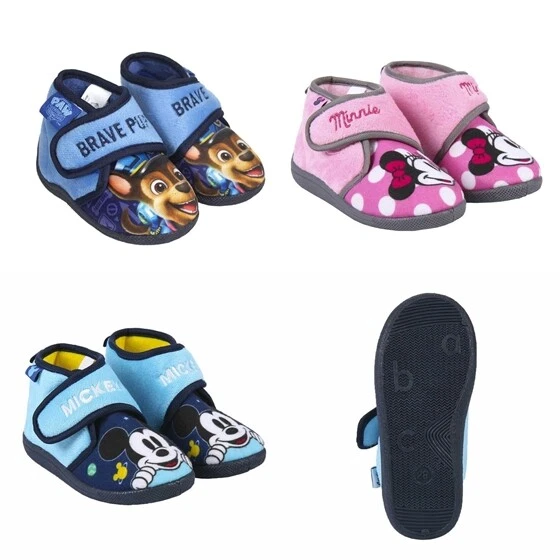  PAW PATROL MINNIE Mouse Spiderman Elsa Hausschuhe Kinder Mädchen Jungen Bildidee 