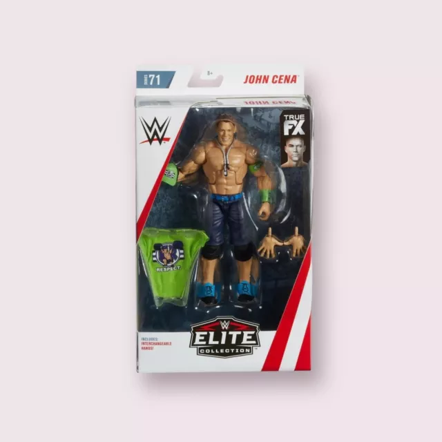 WWE Mattel Elite Collection Series 71 John Cena Wrestling Figure Rare Unopened