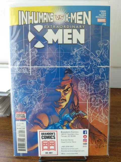 Extraordinary X-Men #18 Jeff Lemire David Yardin 2017 Marvel Comics