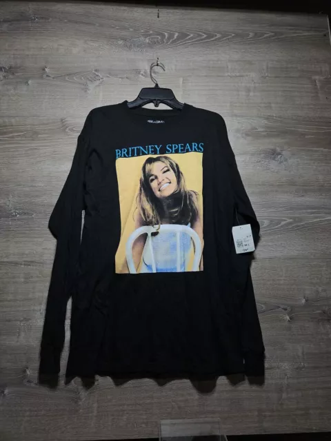 Britney Spears Forever 21 T Shirt Graphic Tee NEW NWT  Large Sleeve Size M/L