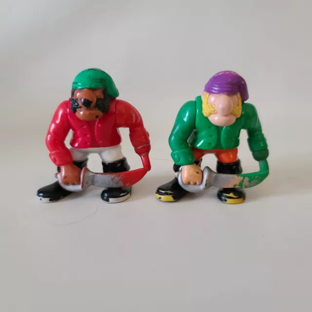Fisher Price Great Adventures Pirates Figures Lot of 2 Vintage Toys 1994