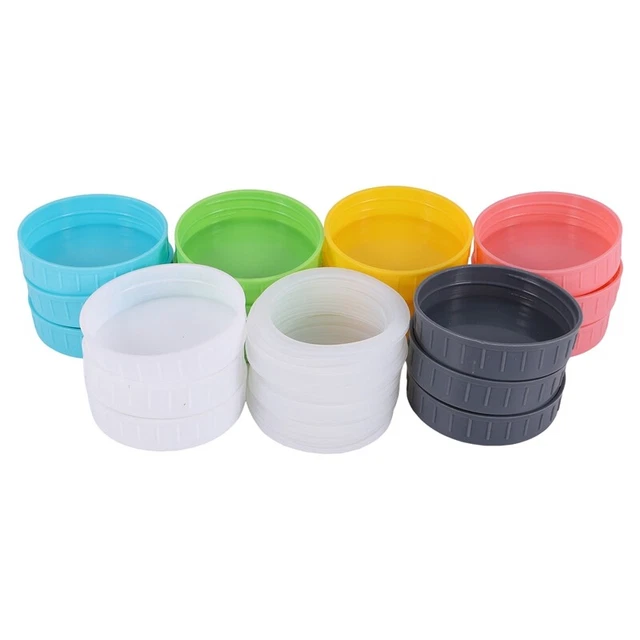 18 pezzi coperchio vetro inserto in plastica con bocca normale per palla, K4646