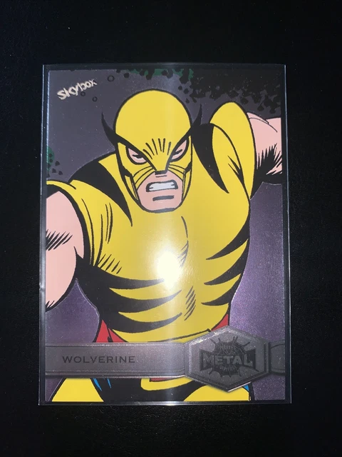 2022 Skybox Marvel Metal Universe Spider-Man WOLVERINE #200 Base Card