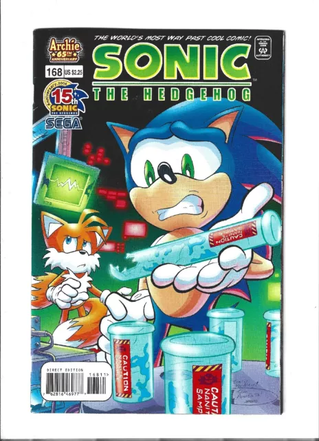 Sonic the Comic #168 VF ; Fleetway Quality Comic Book 