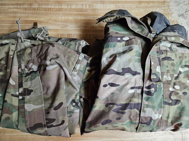 Set of OCP MULTICAM Extreme Cold Wet Weather Trousers Jacket ECW XL-Long Gen III