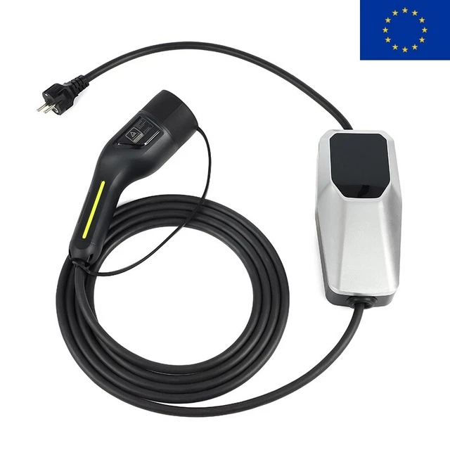 3.5KW 1 phase EV Charger for Type 2 Electric Cars 6A 8A 10A 13A 16A Adjustable