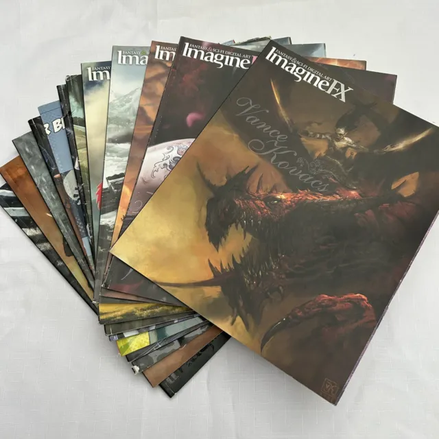 Imagine FX Magazine Bundle from 2008 - Subscriber Editions RARE!!