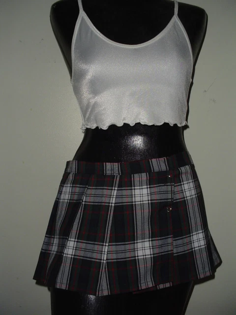 School Girl Costume Stripper Pole Dancer Exotic Entertainer  Role Play