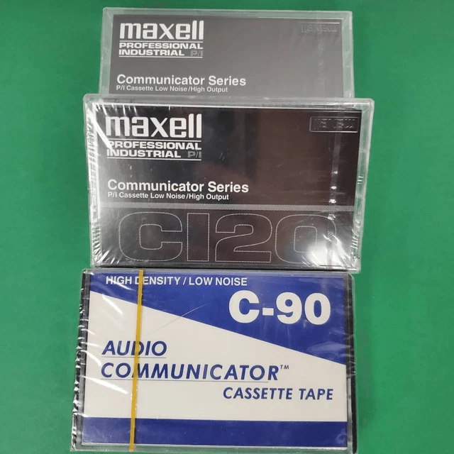 Maxwell PROFESSIONAL INDUSTRIAL P/Communicator Series P/I Cassette Low Noise/Hi