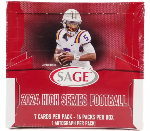 2024 SAGE HIGH Series Football Hobby Box Factory Sealed 108.50 PicClick