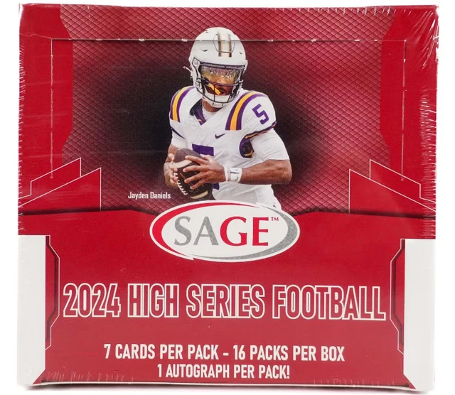 2024 SAGE HIGH Series Football Hobby Box Sealed 103.50 PicClick