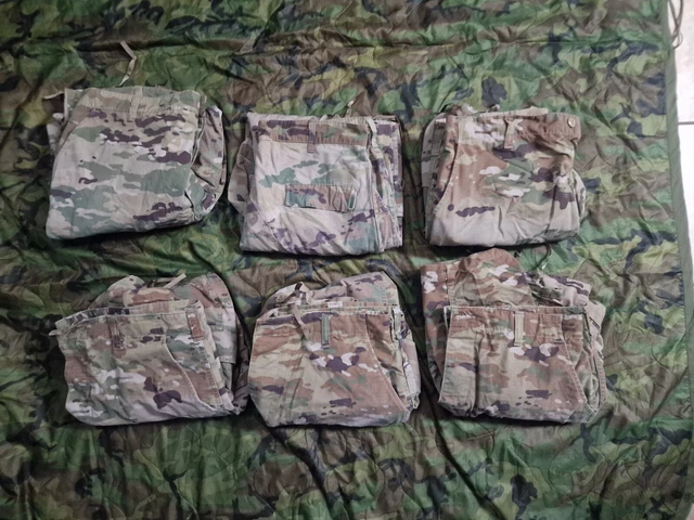 USGI US Army Flame Resistant Multicam OCP Combat Pants Trousers Large Regular
