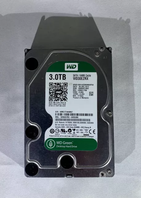 ❇️ Western Digital Caviar Green 3TB, 3.5 Zoll SATA, 64MB Cache WD30EZRX HDD ❇️