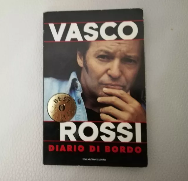 LIBRO VASCO ROSSI - DIARIO DI Bordo - OSCAR MONDADORI